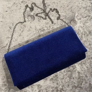 Royal Blue hand clutch